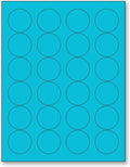 NextDayLabels - 8-1/2 x 11 Neon Color High Light Fluorescent Labels by NextDayLabels