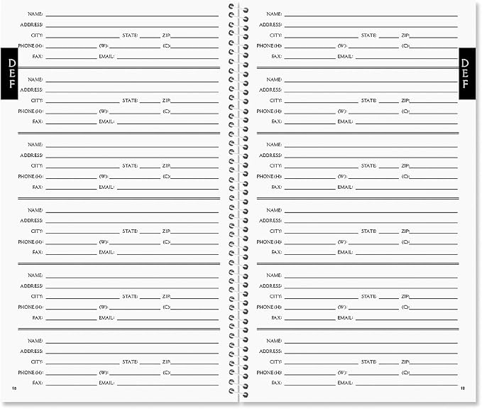 Current Fall Florals Address Book - Image 2