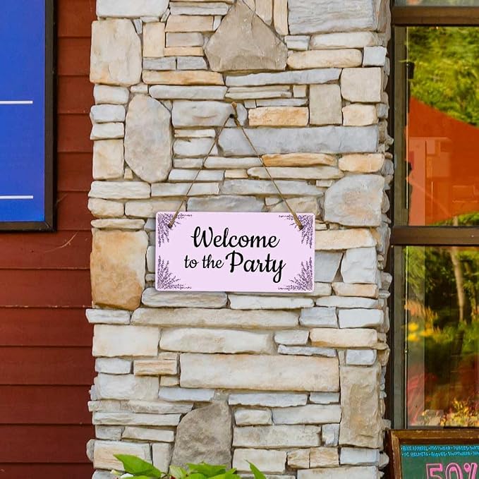 Signs ByLITA Lavender Personalized Hanging Wall or Door Sign | Custom Signage - Image 2