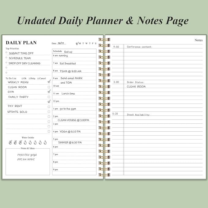 Daily Planner Undated - Image 3