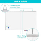 White Board Dry Erase 60x40, Large Magnetic Whiteboard Maxtek Dry Erase Boards - Image 6