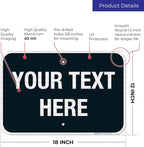 Personalized Custom Black Background Customize - Image 3