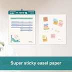 ViVin Super Sticky Easel Pad, 25 x 30 Inches Flip Chart Paper - Image 4