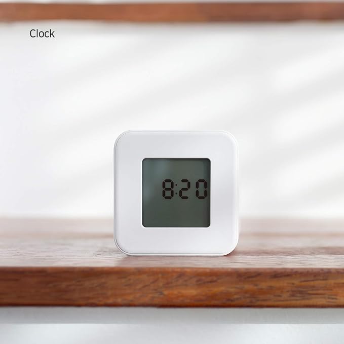 mooas Multi Cube Timer Clock, Rotating Flip Gravity Sensor Time Management - Image 3