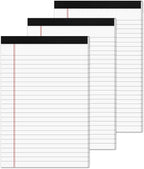 Aidunmis 3 Pack Small Legal Pads 5x8 White Notepads Paper Tablets 5x8 Legal Pad by Aidunmis