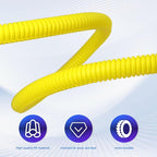 Split Wire Loom Tubing, 25ft Cord Protectors from Pets No Chew, Flexible Wire - Image 4