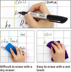 Shuttle Art Wet Erase Markers, 15 Pack Black 1mm Fine Tip Smudge-Free Markers - Image 4