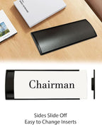 Set of 2 Curved Name Plate Holder - Image 3