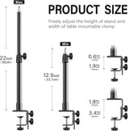 Dazzne 2-Pack Camera Desk Mount Stand - Image 3
