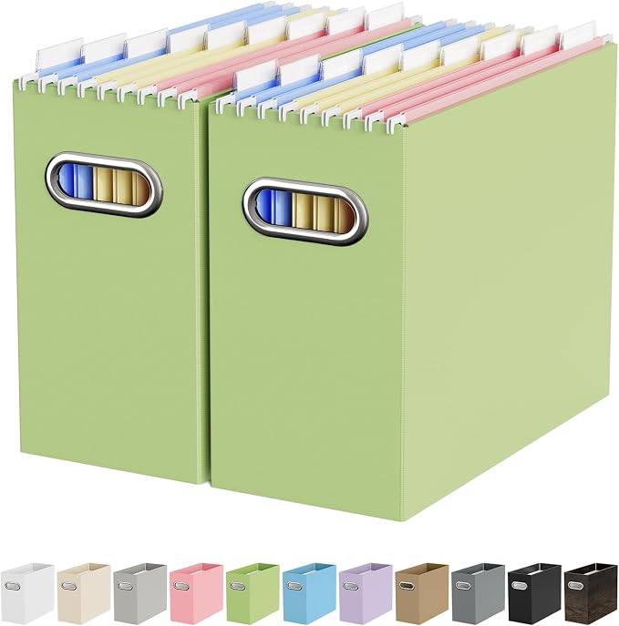 Oterri Cardboard File Organizer Box by Oterri