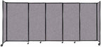 Versare Straightwall Sliding Portable Wall Partition | Freestanding Office by VERSARE