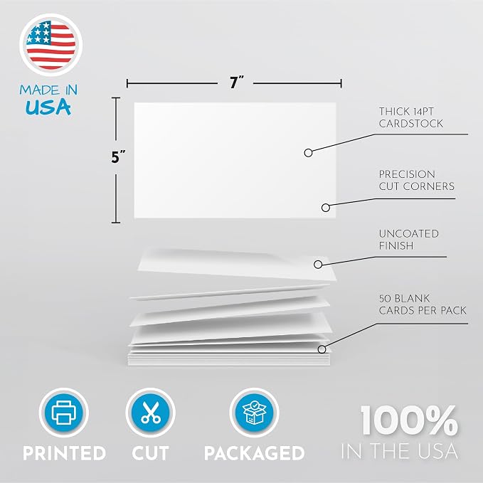Home Advantage 5x7 Blank Index Cards - Image 5