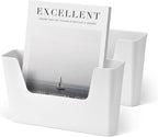 YOHOM No Drilling File Holder Wall Mails Magazines Organizer Adhesive Door Mount by Yohom