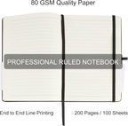 LYDTICK 20 Pack Journals for Writing College Ruled Notebooks Journal in Bulk - Image 4