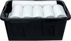 4-Pack Heavy Duty 27 Gallon Plastic Storage Bins - Image 4
