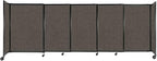 Versare Straightwall Sliding Portable Wall Partition | Freestanding Office by VERSARE