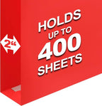 HERKKA Extra Capacity Legal Size Hanging File Folders, 30 Pack Reinforced Legal - Image 4