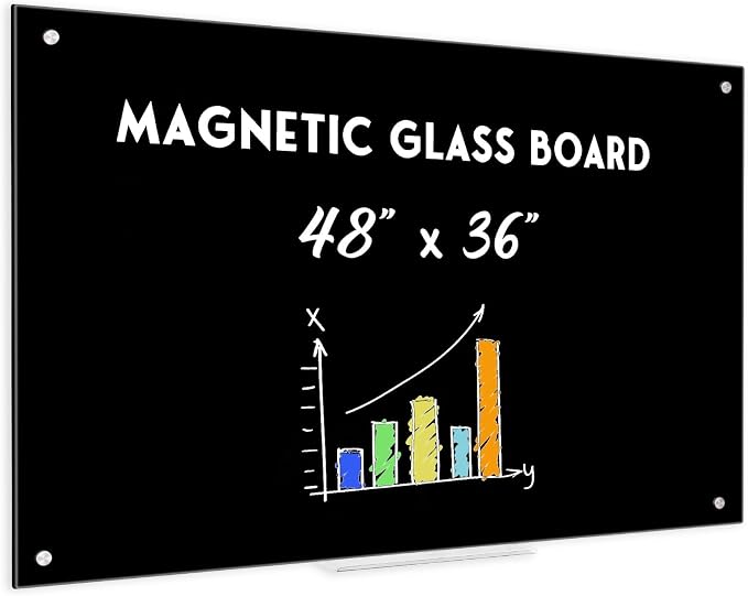 Black Dry Erase Board by QUEENLINK