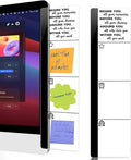 Computer Monitor Memo Board Within You Logo Decor Monitor Message Board Sticky by HTBIG
