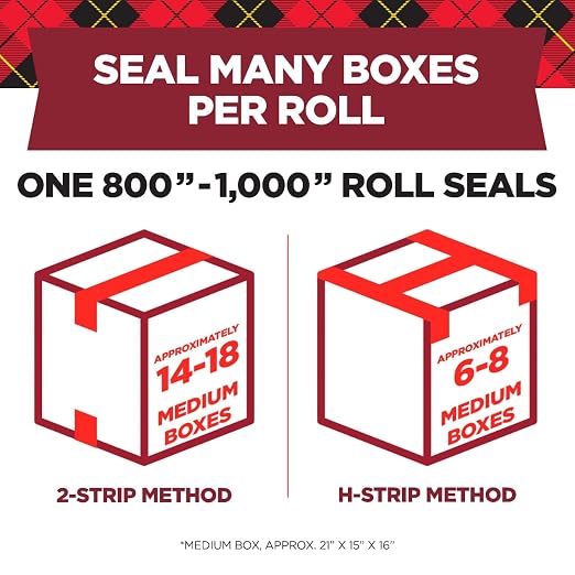 Scotch Secure Seal Packing Tape, Ultra Clear, Reliable and Durable Seal - Image 3