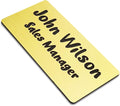 Custom Engraved Name Tag Badges by Unknown