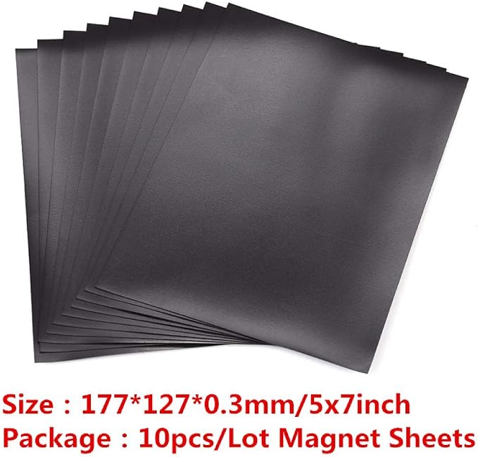 10 Pack Sturdy Clear Plastic Envelope Storage Pockets & 10Pack Rubber Soft - Image 3