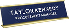 Custom Engraved Desk Plate | Personalized by 904Custom