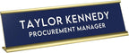Custom Engraved Desk Plate | Personalized by 904Custom