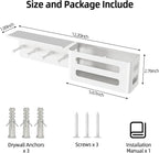 MKO Key Holder for Wall, 12.2In Mail Organizer Holder - Image 6