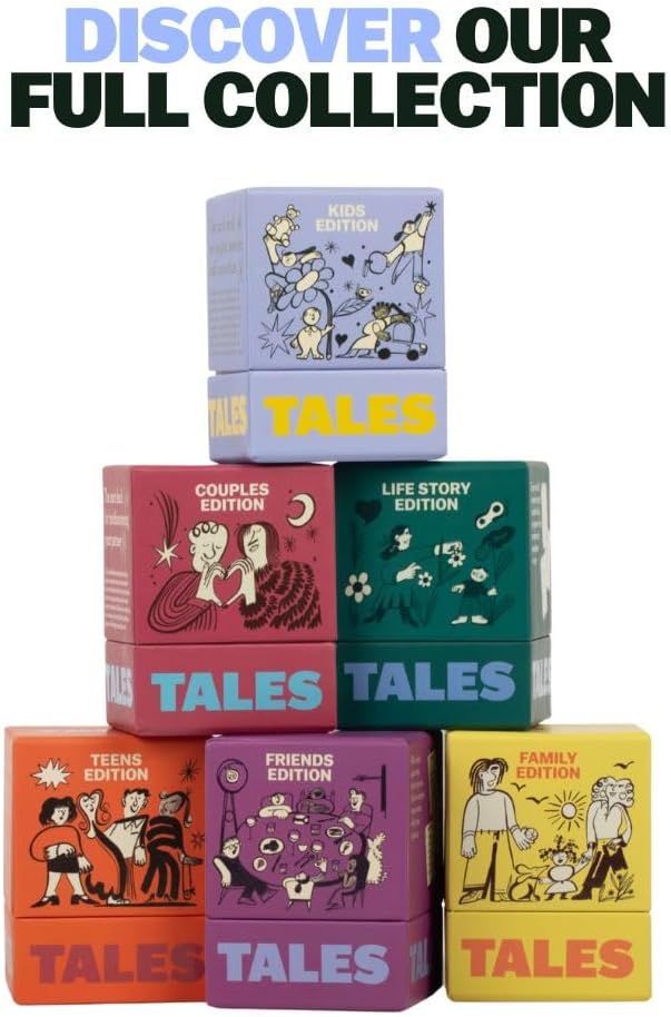 TALES Conversation Cards, Kids Edition 150 Count, Fun Family Games - Image 7