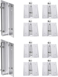 SINKAA Aluminum Corridor Sign Holder, 10 Pack Direct Sign Mount Bracket by SINKAA