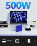 500W USB C Charger Block, 8-Port USB C Charging Station Fast Charging PD 120W - Image 3