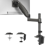 HUANUO Single Monitor Arm, Adjustable Desk Mount by HUANUO