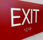 ADA Compliant Sign with Braille - Image 4