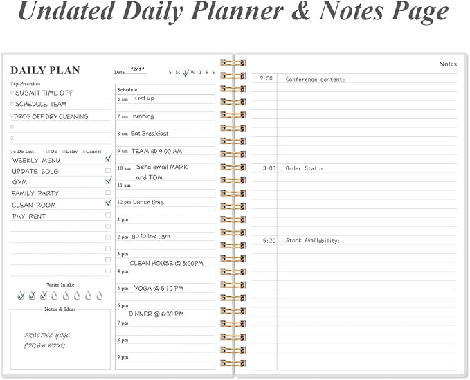 Daily Planner Undated - Image 3