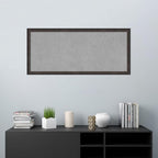 Amanti Art Black Framed Magnetic Board 23x51 Oversize Vision Board - Image 5