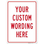 Custom Sign, Personalized Metal Signs, Customize by SigoSigns