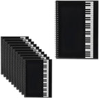 10 Pcs Music Notebook, Music Staff Notebook, 50 Sheets/100 Pages Blank Sheet by Unknown