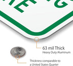 SmartSign 18 x 12 inch “Reserved Parking” Custom Metal Sign - Image 5