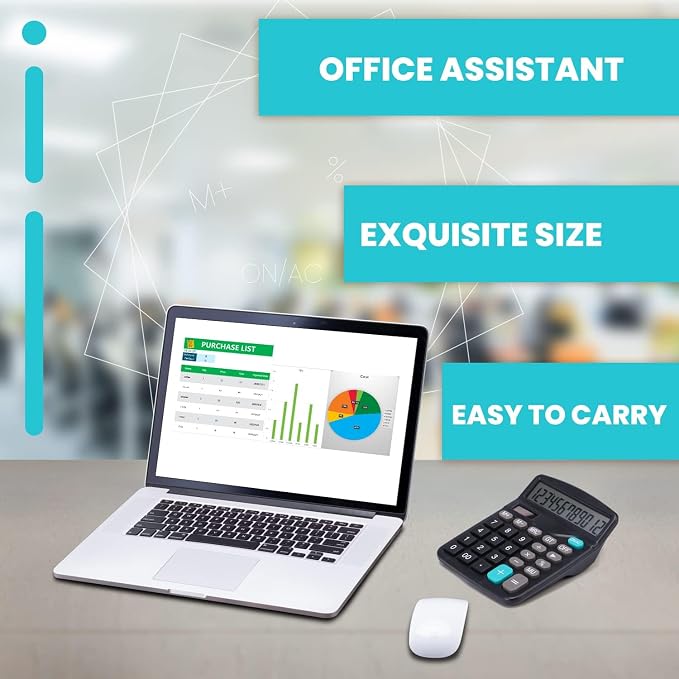 LICHAMP Desk Calculators with Big Buttons and Large Display, Office Desktop - Image 7