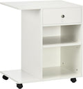 Zateety Mobile Printer Stand, Rolling File Cabinet Cart by ZateetyforHomeGardenTool