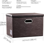 PRANDOM Collapsible Storage Bins - Image 6