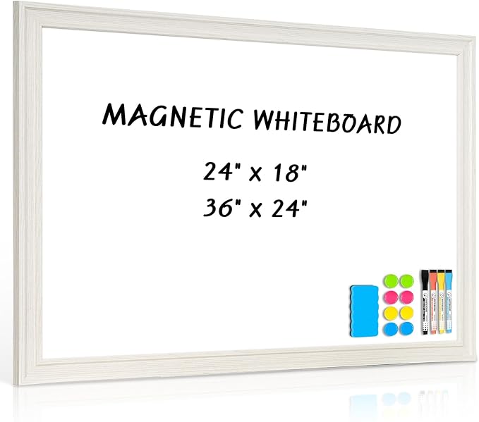 White Board for Wall, Decorative Whiteboard by QUEENLINK