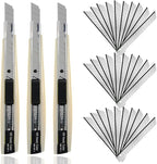WEKOIL 30Pcs Snap Off Utility Knife Blades by WEKOIL