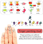 GTLZLZ Ink Pads for Kids, 20 Colors Craft Ink Pad, Washable Finger Ink Pads for - Image 7