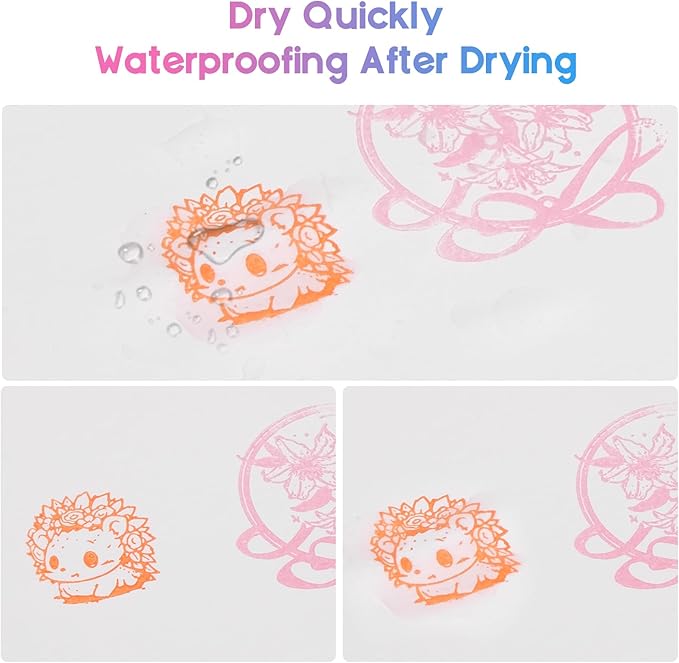 CraftyManor Mini 12 Color Pigment Ink Pads - Image 4