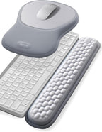 meatanty Keyboard and Mouse Pad Wrist Rest Set, Ergonomic Wrist Pad Support by Meatanty