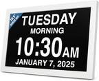 American Lifetime New 2026 Dementia Clock Large Digital Clock by AmericanLifetime