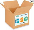 Extra Large Shipping & Moving Boxes 20"L x 20"W x 16"H by IDLPackaging