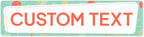 Custom Sign, Custom Street Sign, 11 Font Colors, 13 Font Styles, 4 Hole Options by MySignCenter
